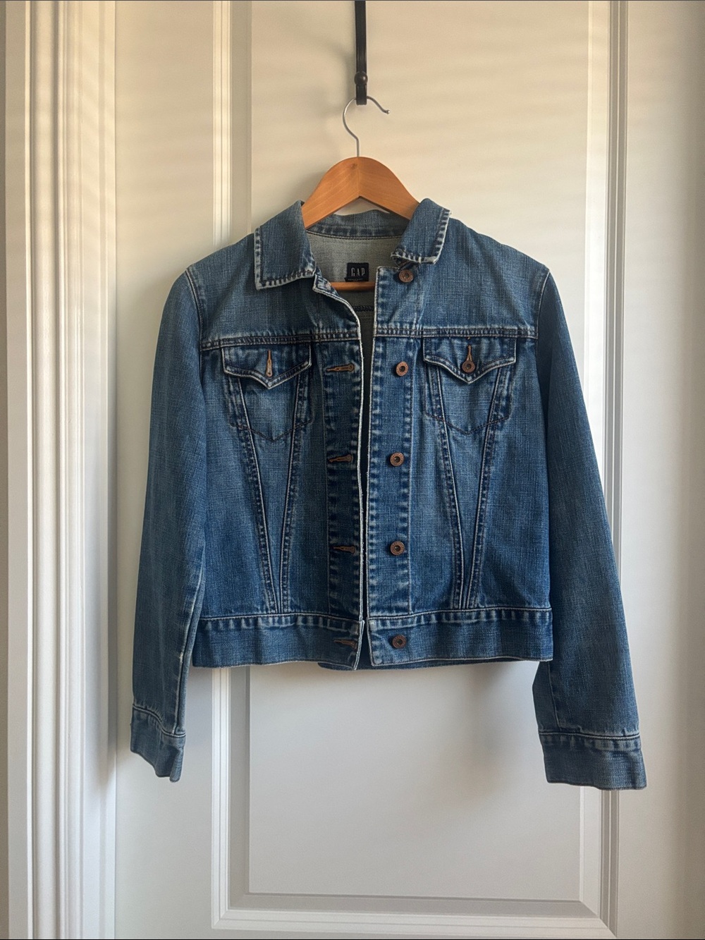 GAP Y2K Blue Denim Jacket